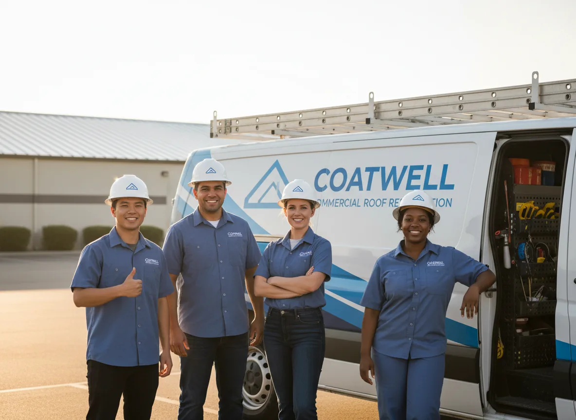 Commercial roof coating company in Silver Lake, IN
